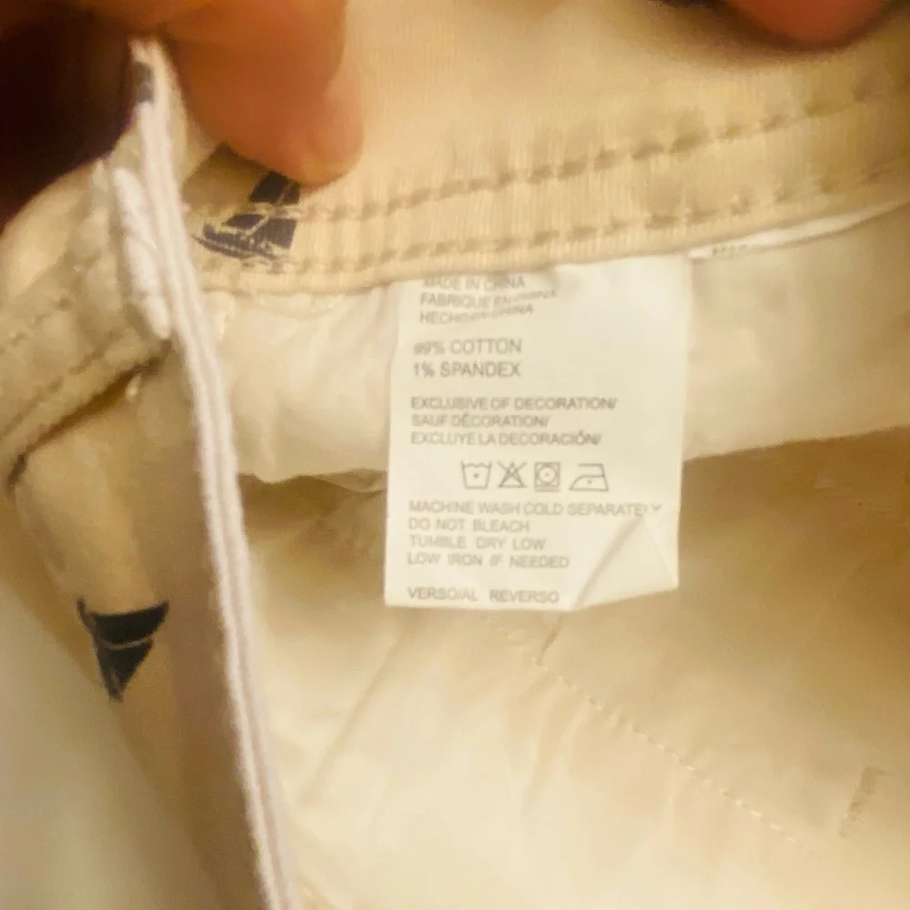 US Vintage Nautical Tan Shorts